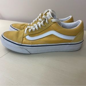 Vans sneakers yellow size 8.5 women’s